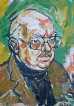 Arthur Lowe, painted by John Bratby