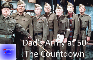 Dad's Army 50th Anniversary